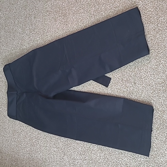 NWOT Banana Republic navy pants wide leg - Picture 2 of 4